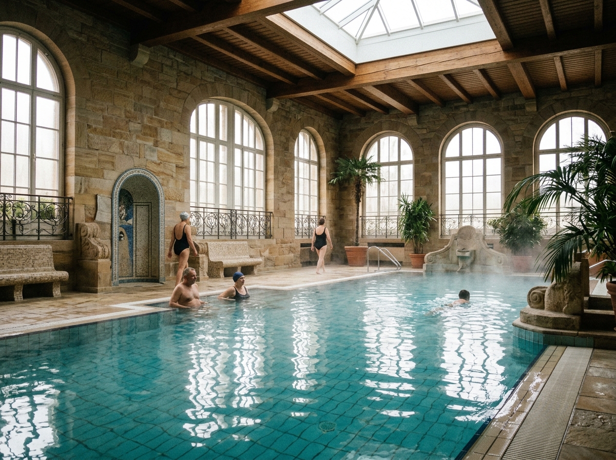 Thermal baths indoor pool Germany